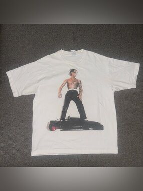 Rare Travis Scott Astroworld Rodeo Album Tour Band Tee